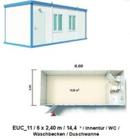 Container Modell 11 - 6 Meter