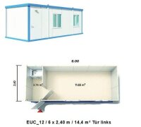 Container Modell 12 - 6 Meter